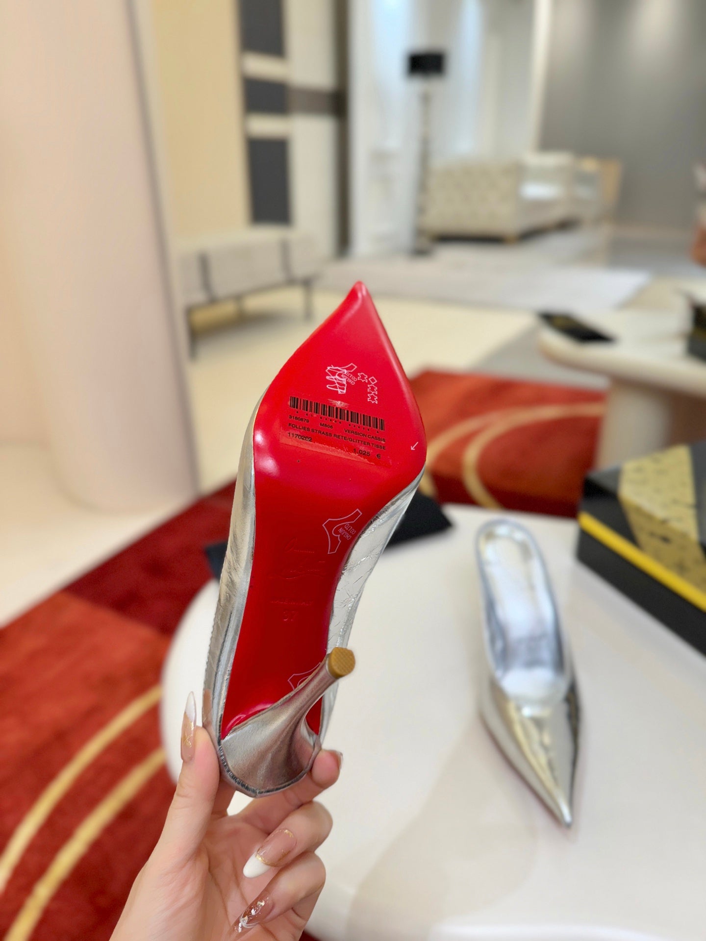 Pointed-Toe Stiletto Mule
