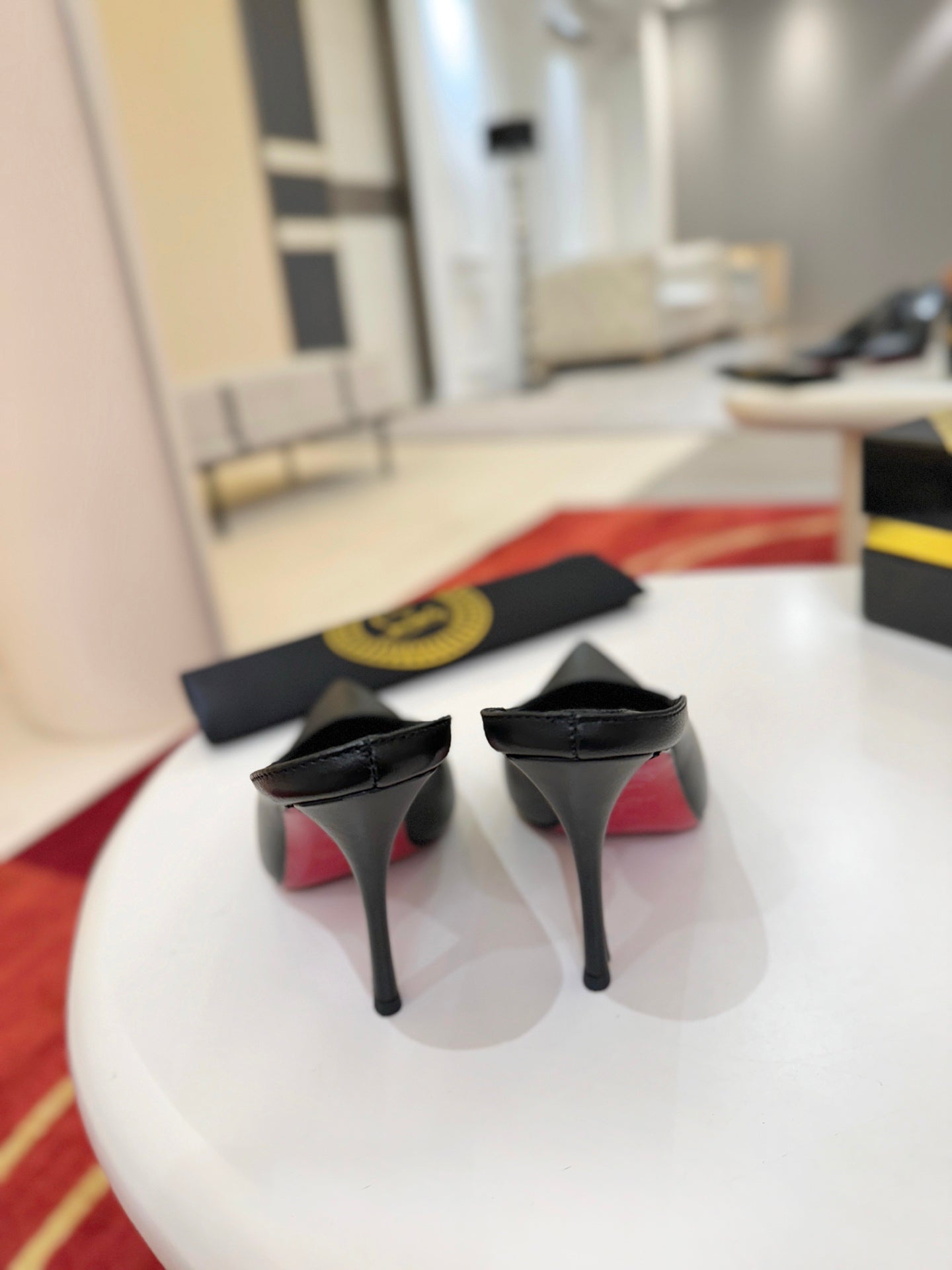 Pointed-Toe Stiletto Mule