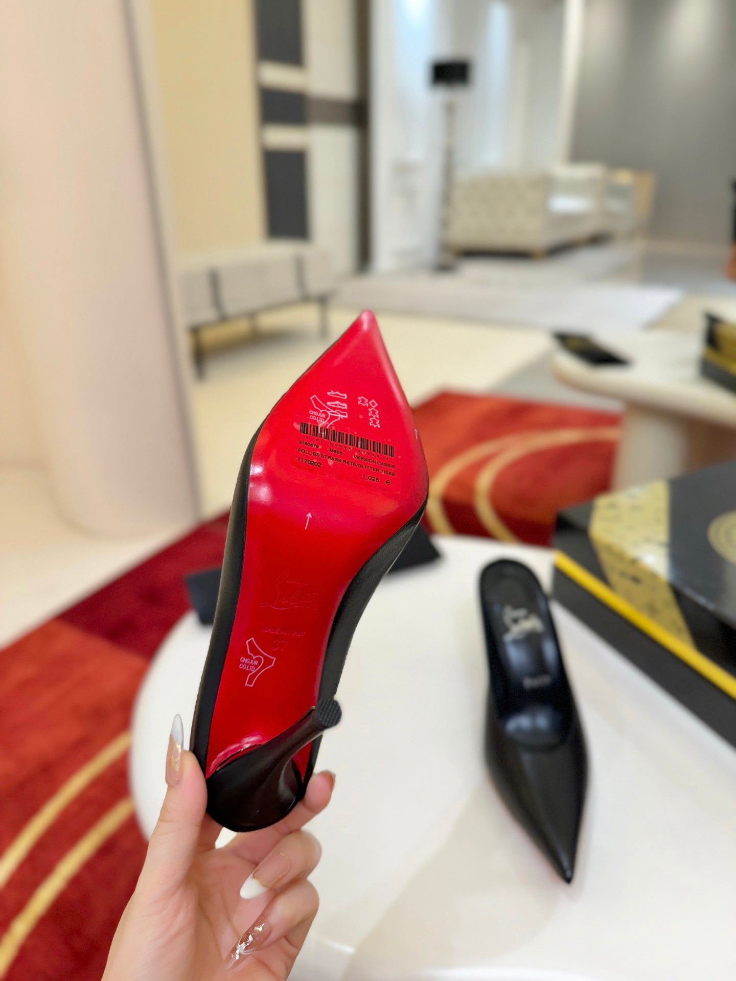 Pointed-Toe Stiletto Mule