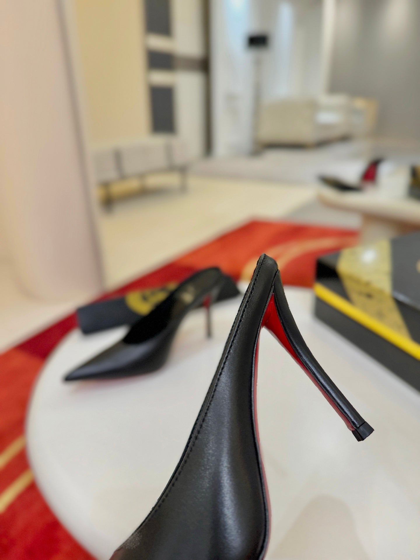 Pointed-Toe Stiletto Mule