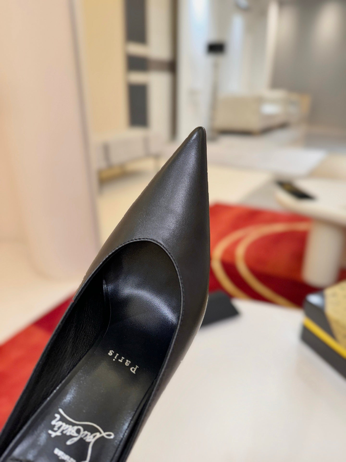 Pointed-Toe Stiletto Mule
