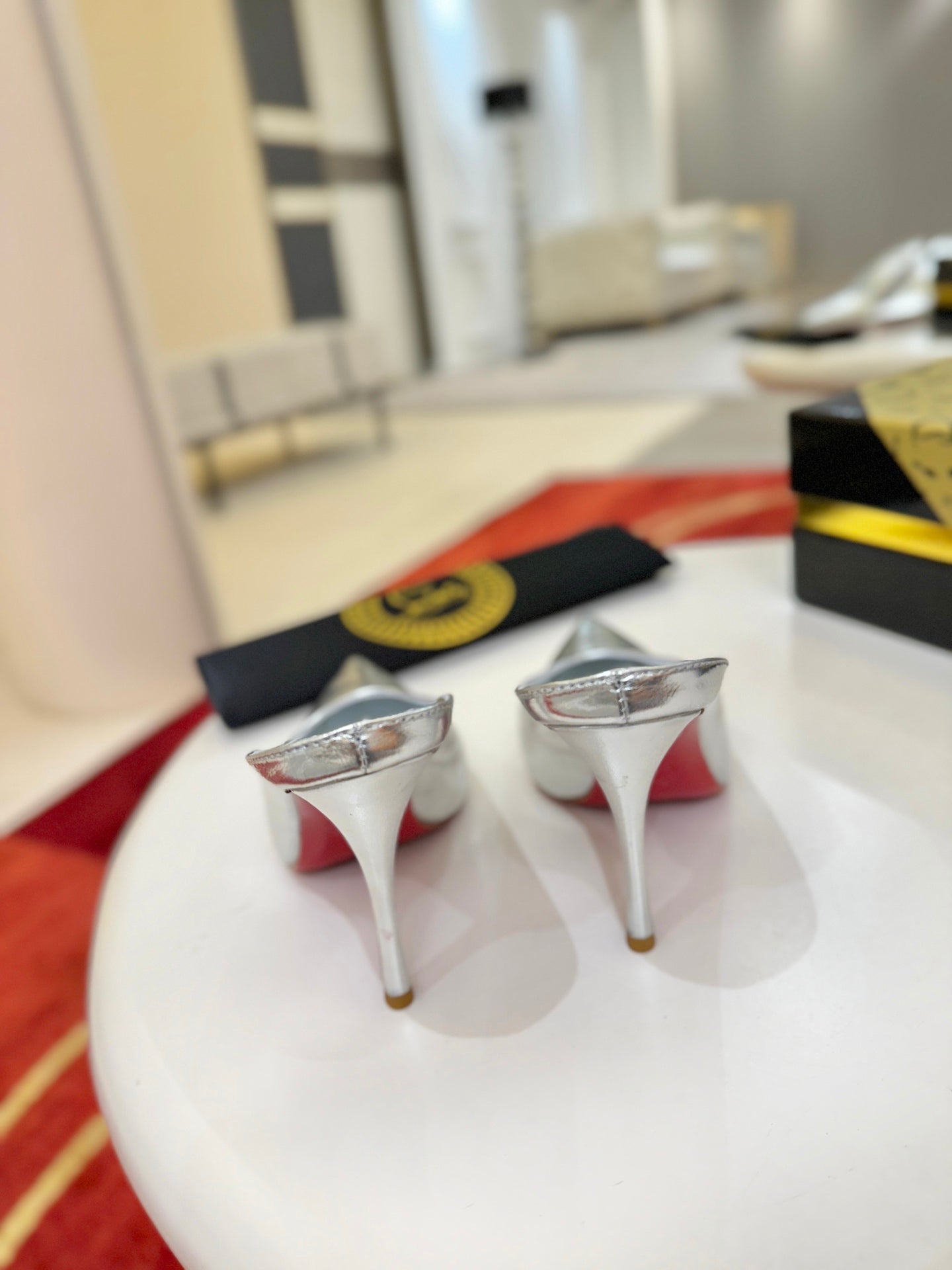 Pointed-Toe Stiletto Mule